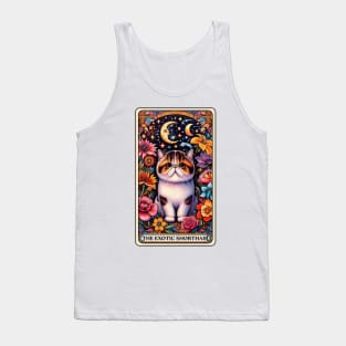 Exotic Shorthair Tarot Card Tank Top